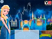 Play Elsa's Frozen Castle Builder free online game and use magic to rebuild the ice palace