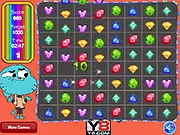 Play Gumball Jewel Match 3 free online puzzle game and match jewels to reach the target score