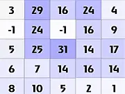 10! Math Puzzle Game online free, screenshot of number tiles and math operations