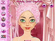 Free online Princess Makeup and Spa Salon game, featuring beauty care, makeup, and decoration for a royal makeover