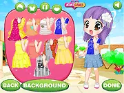 The Girl's Secret 2 free dress up game online on PlayArcadeHub, smart fashion tips and styling