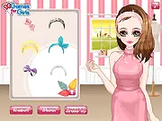 Autumn Pretty in Pink free online dress up game featuring chic seasonal fashion and pink clothing