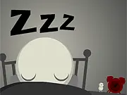 Free online game thumbnail for In drmzzz, a point-and-click adventure game with colorful, stylized dream graphics.