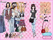 Ordinary Clothing free online dress up game, styling outfits with ethnic hair bands and jewelry