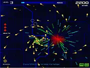 Play Helinon space shooter game free online, defend your starship from enemy hordes with mighty weapons