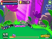 Mini Race Madness free online game playing an intense arcade circuit racer