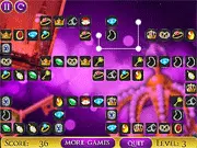 Play Free Jewels Connect Mahjong Puzzle Game Online - Matching identical jewel tiles