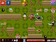 Three Kingdoms Saving Heroes game screenshot, King Liu Bei character, rescue mission, free online action game