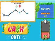 Play Cash Out! free online stock market game, timing the moment to sell before a market crash