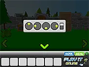 Locked Garden Escape free online game, puzzle adventure, finding clues to escape a locked garden