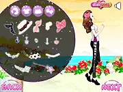 Play Seasons in the Sun Free Couple Dress Up Game Online - Styling an adorable young couple in romantic outfits