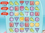 Play Crush, Kiss, Love! free online match 3 puzzle game, swapping and matching colorful candies and collecting bonuses