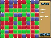 3D Strike block removal game screenshot, strategically removing 3D bricks from a tower, free online physics puzzle