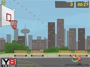 Play Outdoor Basketball Challenge free game online, Arcade hoops shooting game, Aim and shoot basketball on PlayArcadeHub