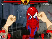 Epic Celeb Brawl Spider-Man Edition game, street fighting with a superhero, free online celebrity fighting game