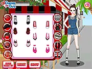 Dungarees Fashion dress up free online game overalls style clothes accessories young girls chic look