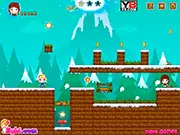 Frozen Kingdom Adventure online free game featuring two sisters exploring a dangerous icy world on PlayArcadeHub