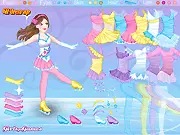 Skating Girl Dress-Up free online game - fashion game where players choose clothes for a figure skater