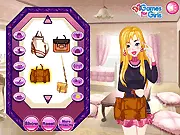 Popular School Girl Makeover free online game – styling Mira with makeup and a fashionable outfit for school