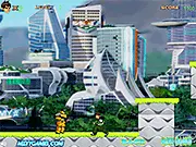 Play Ben 10 Survivor 2 free shooting game online, Ben 10 fighting dark forces, free action game with Ben 10