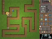 Play Zombie Reborn TD free online tower defense game against zombies