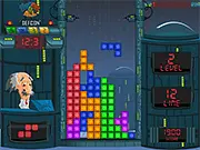 World Tetris online game, USA vs USSR theme, scientific research race, stacking falling puzzle blocks, unlocking abilities