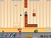 Video Game Monsters free action-puzzle game online, throwing bombs at digital enemies, physics game