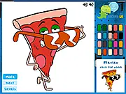 Uncle Grandpa Coloring Online Game, Pizza Steve, Guss and Uncle Grandpa coloring pages, Cartoon Network character drawing