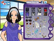 Tassel Fashion Makeup free online game, girl wearing clothes with tassels, applying dazzling makeup, new tassel style dress-up