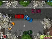 Play Around The World Parking free online simulator game, driving a supercar through traffic to park on PlayArcadeHub