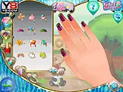 Play Nail Studio Animal Design free online manicure game, creating animal-themed nail art on PlayArcadeHub