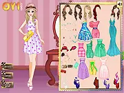 Play Elegant Cover Lady free online dress up game where you style a model for a fashion magazine cover.