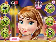 Anna Legs Spa free online game, princess pedicure and beauty treatment game, relaxing salon simulation