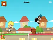 Play Catch the Thief free online game. Action runner chasing a robber and dodging obstacles in a high-speed pursuit.