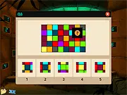 Temple of Knowledge 2 free online game screenshot showing an intricate puzzle and number combination lock