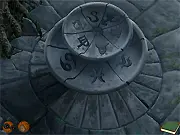 Arcane The Stone Circle Episode 7 free online game screenshot showing a monstrous figure in a dark sky