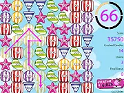 Candy Match Crush 2 game screen showing colorful sweets being linked in a chain