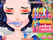 Snow White Dental Care free online dentist and princess makeover game