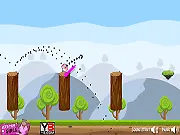 Piggy Biggie free online jumping physics puzzle game