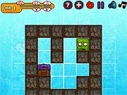 Z-Infect puzzle game free online, help zombies reach humans, gravity manipulation, avoid spikes and explosives
