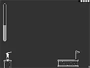 Swing Swing Golf online game screen - hitting a golf ball with simple one-button controls