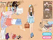 Beautiful Easter Korean dress up game featuring Hanbok clothing and Easter bunny egg accessories free online