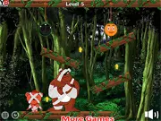 Fruit VS Zombies free online tower defense game screenshot showing various anthropomorphic fruit defending an orchard from cartoon zombies