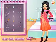 Play Gorgeous Mom to Be game free online dress up pregnant fashion maternity clothes baby bump
