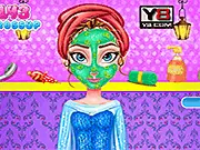 Princess Anna Royal Haircut free online game for girls featuring hair styling and makeover
