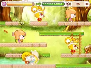 Teong Du Fight classic arcade game, free online beat 'em up, character fighting enemies on screen