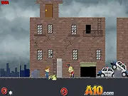 Zevil 2: The City of Terror zombie shooter game online free, play action survival game, cop fighting the undead, escape the city