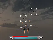 SKYFIRE free online dogfight simulator game on PlayArcadeHub, classic arcade plane fighting