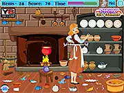 Cinderella Kitchen Cleaning free online game, princess sorting trash and dishes