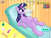 Pregnant Sparkle Check Up online game – help Twilight Sparkle with her pregnancy checkup